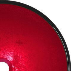 Grūdinto stiklo praustuvas vidaXL 42x14 cm, raudonas kaina ir informacija | Praustuvai | pigu.lt