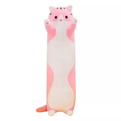 Plush toy cat pink, 70 cm цена и информация | Мягкие игрушки | pigu.lt