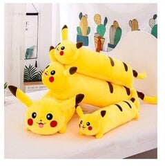 Pliušinė pagalvėlė - žaislas Pokemon Pikachu, 130 cm цена и информация | Мягкие игрушки | pigu.lt