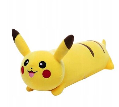 Pliušinė pagalvėlė - žaislas Pokemon Pikachu, 70 cm цена и информация | Мягкие игрушки | pigu.lt