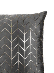 Dekoratyvinis pagalvės užvalkalas 45x45 cm, pilkas kaina ir informacija | Dekoratyvinės pagalvėlės ir užvalkalai | pigu.lt