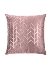 Dekoratyvinis pagalvės užvalkalas 45x45 cm, rožinis цена и информация | Декоративные подушки и наволочки | pigu.lt