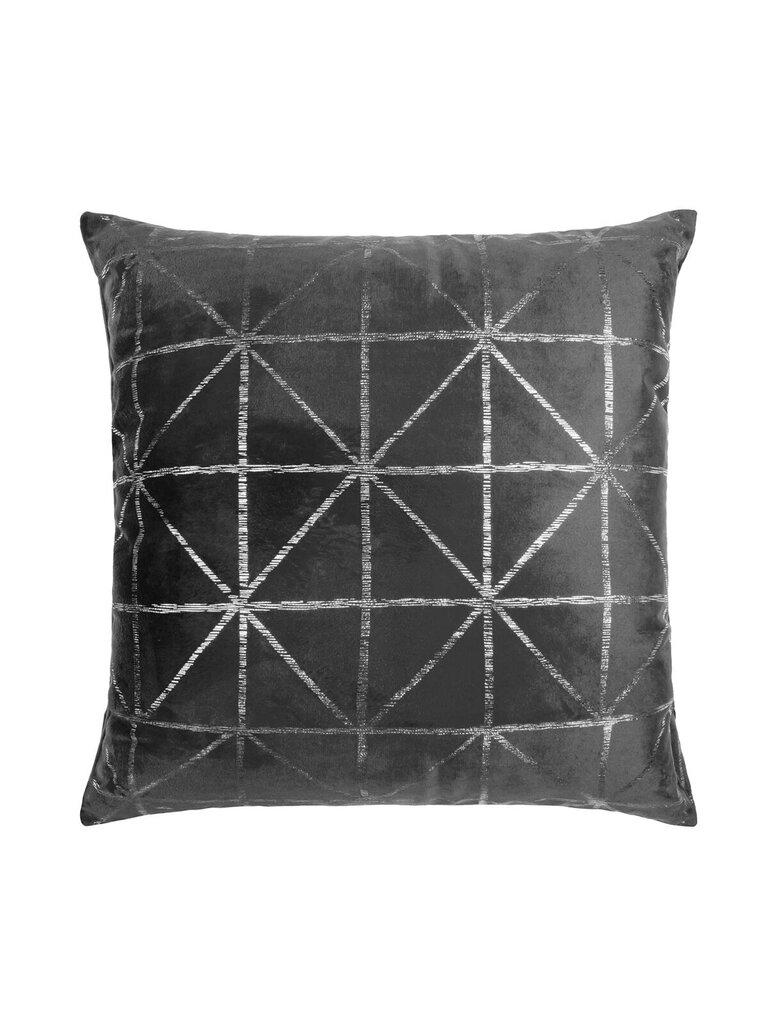 Dekoratyvinis pagalvės užvalkalas 45x45 cm, pilkas цена и информация | Dekoratyvinės pagalvėlės ir užvalkalai | pigu.lt