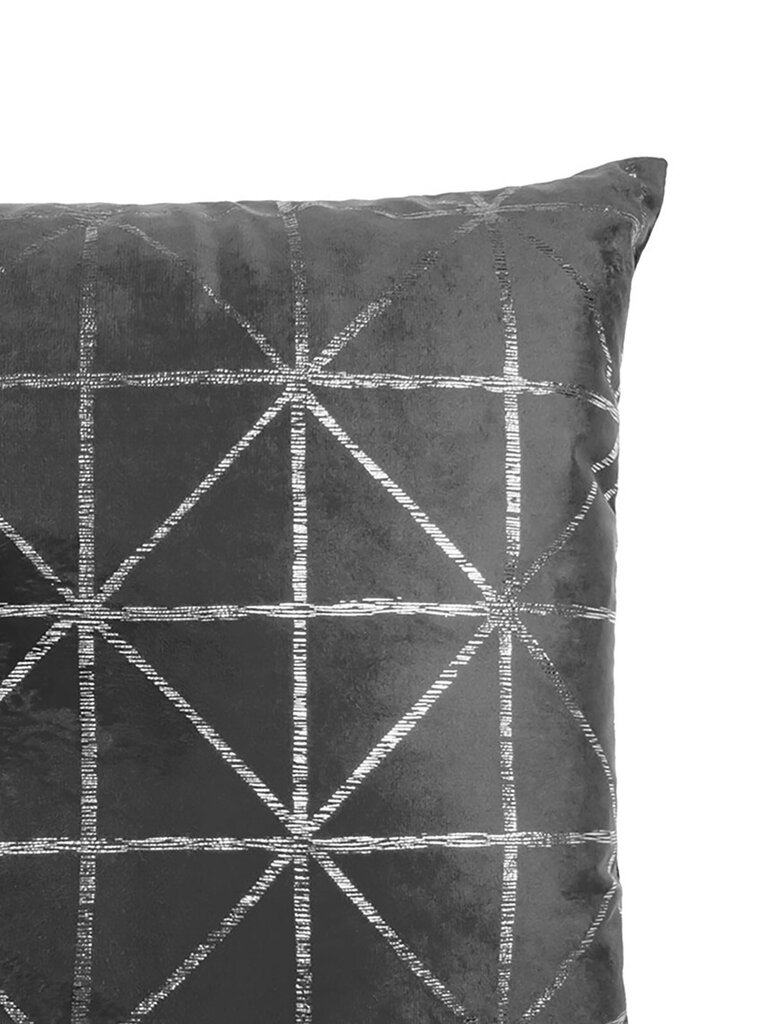 Dekoratyvinis pagalvės užvalkalas 45x45 cm, pilkas цена и информация | Dekoratyvinės pagalvėlės ir užvalkalai | pigu.lt