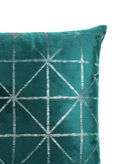 Dekoratyvinis pagalvės užvalkalas 45x45 cm, mėlynas kaina ir informacija | Dekoratyvinės pagalvėlės ir užvalkalai | pigu.lt