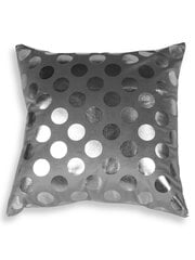 Pagalvės užvalkalas Edoti, pilkas kaina ir informacija | Dekoratyvinės pagalvėlės ir užvalkalai | pigu.lt