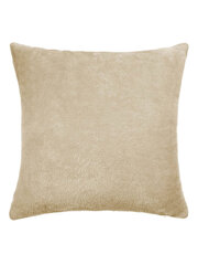 Pagalvės užvalkalas Edoti 40x40 cm, smėlio kaina ir informacija | Dekoratyvinės pagalvėlės ir užvalkalai | pigu.lt