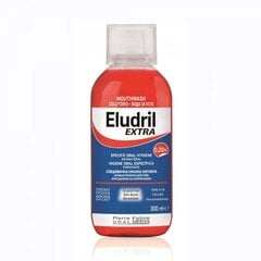 ELUDRIL Extra mutes dobuma skalojamais līdzeklis 300ml цена и информация | Зубные щетки, пасты | pigu.lt