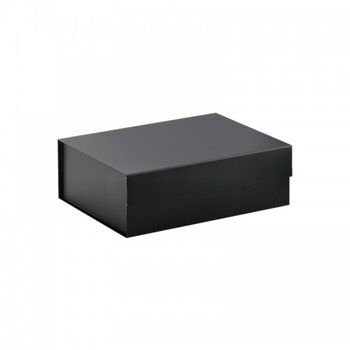 Магнитная подарочная коробка (черная, L , 33 x 25 x 11 см) цена и информация | Товары для упаковки подарков | pigu.lt