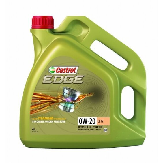 Variklio alyva Castrol Edge 0W20 LL IV 4L kaina ir informacija | Variklinės alyvos | pigu.lt