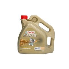 Variklio alyva Castrol Edge 0W20 V 4L цена и информация | Castrol Автомобильные смазки | pigu.lt