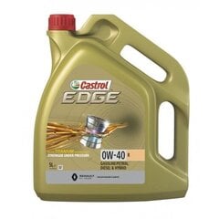 Variklio alyva Castrol Edge 0W40 R 5L kaina ir informacija | Variklinės alyvos | pigu.lt