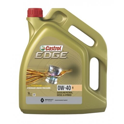 Variklio alyva Castrol Edge 0W40 R 5L цена и информация | Variklinės alyvos | pigu.lt