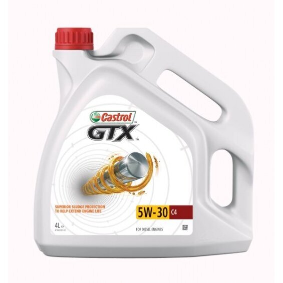 Variklio alyva Castrol GTX 5W30 C4 4L kaina ir informacija | Variklinės alyvos | pigu.lt