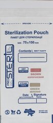 Конверты для стерилизации, 75х150 мм (белые, в упаковке 100 шт.) цена и информация | Средства для маникюра и педикюра | pigu.lt