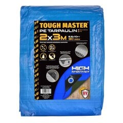 Водостойкий брезент Tough Master® TM-PT923, тент 2 x 3 м цена и информация | Садовые инструменты | pigu.lt