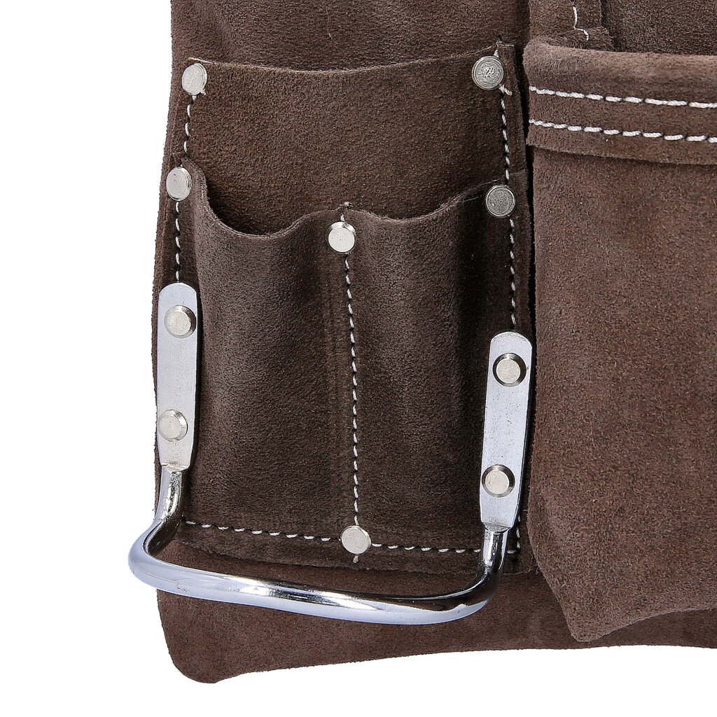 Įrankių krepšys, 6 kišenės, 1,6–1,8 mm UK BRAND, TOUGH MASTER® TM-318SP kaina ir informacija | Įrankių dėžės, laikikliai | pigu.lt