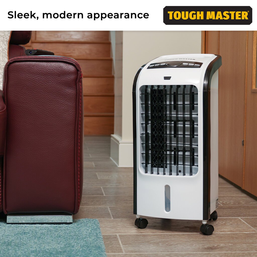 Nešiojamas oro vėsintuvas, drėkintuvas, valytuvas 3in1, UK BRAND, TOUGH MASTER®  TM-AC270DW kaina ir informacija | Ventiliatoriai | pigu.lt