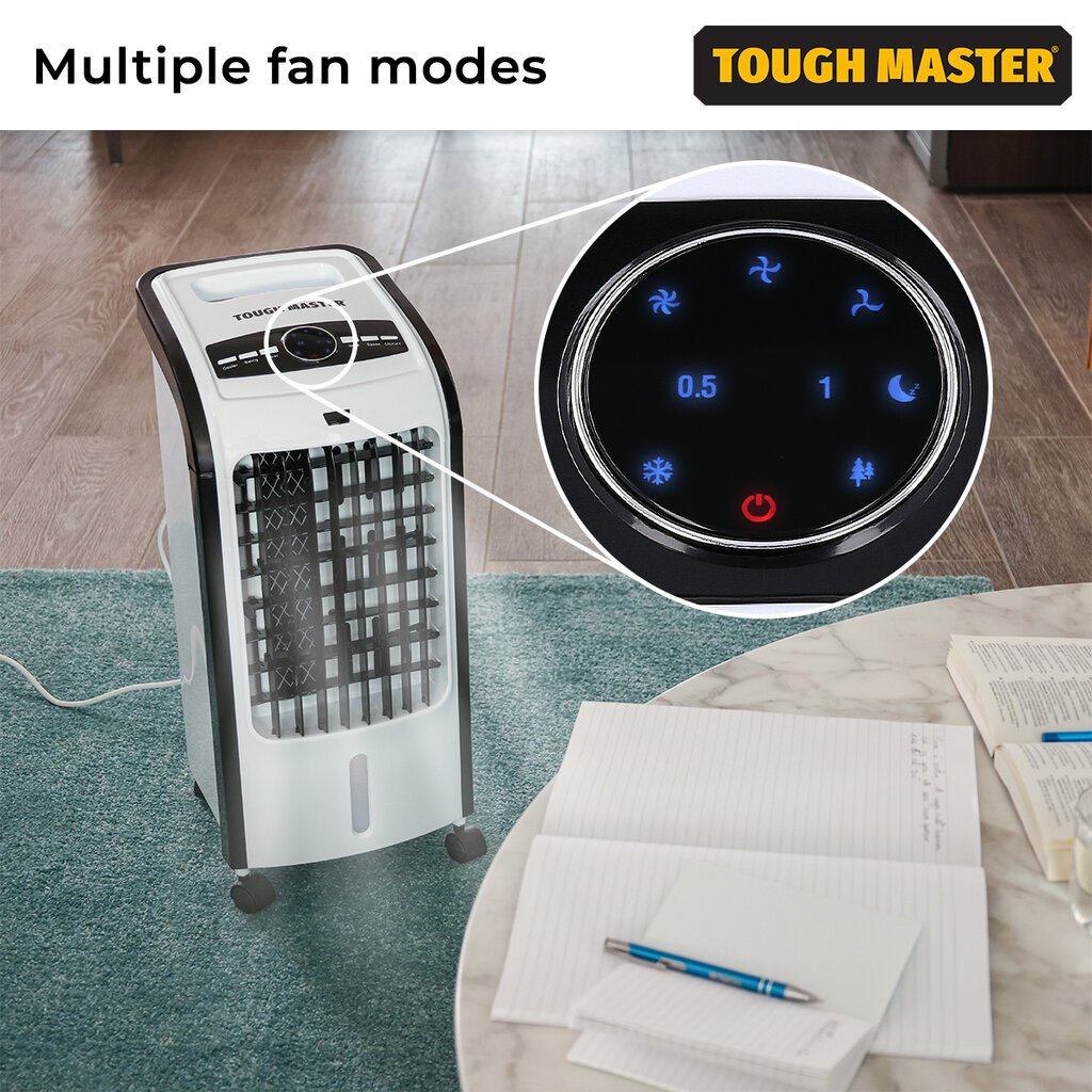 Nešiojamas oro vėsintuvas, drėkintuvas, valytuvas 3in1, UK BRAND, TOUGH MASTER®  TM-AC270DW kaina ir informacija | Ventiliatoriai | pigu.lt