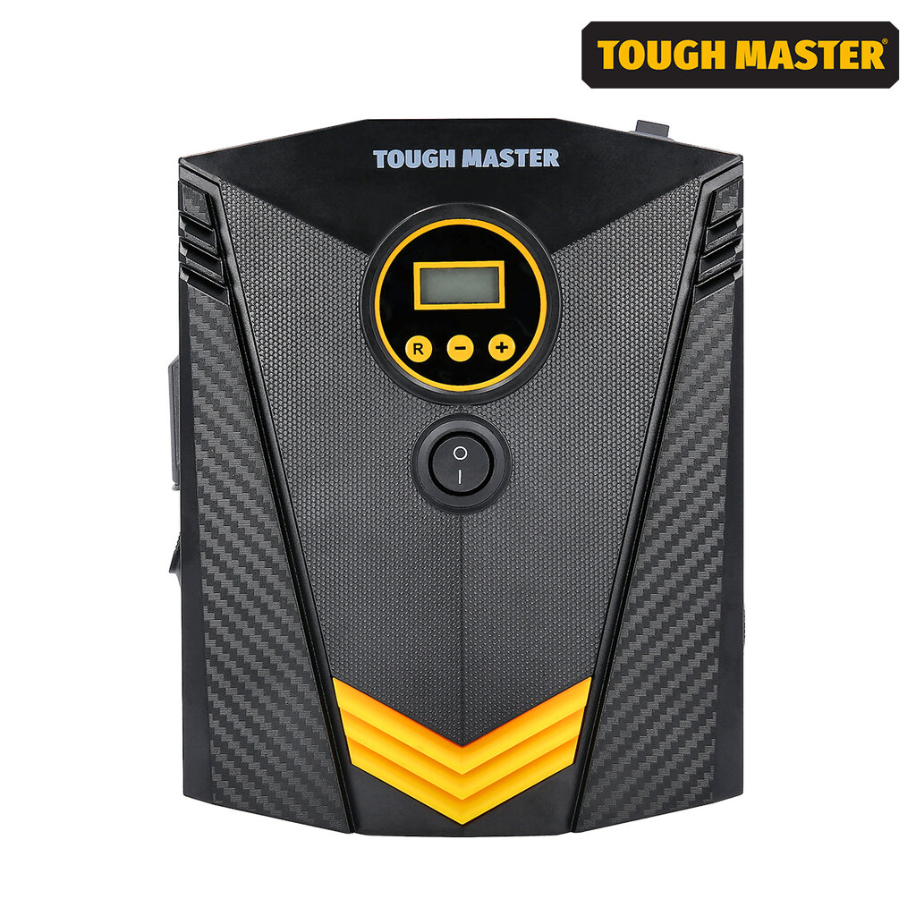 Automobilinis oro kompresorius, 110W, 150 PSI, UK BRAND, TOUGH MASTER® TM-TC110D kaina ir informacija | Kompresoriai | pigu.lt