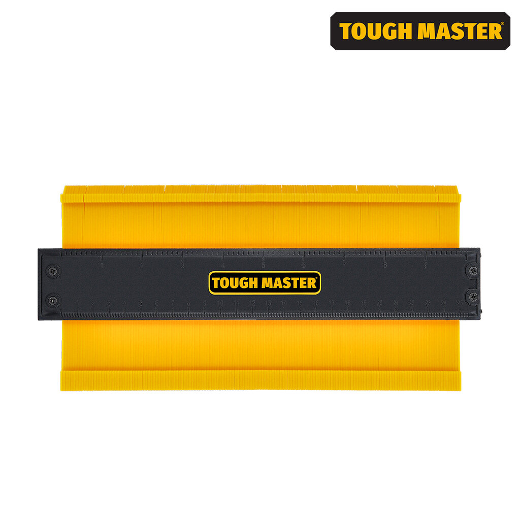 Контурный манометр, контуромер, трафарет, шаблон Tough Master® TM-CG25L для  профилей, 25.5 см цена | pigu.lt