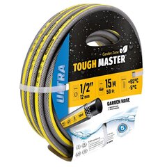 Усиленный садовый поливочный шланг 30m. (-5°C iki +65°C) UK BRAND, TOUGH MASTER® TM-GH315 цена и информация | Оборудование для полива | pigu.lt