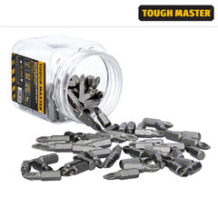 !00шт. Биты для отвертки Premium, PZ2, 25 мм, UK BRAND, TOUGH MASTER® TM-BPZ225 цена и информация | TOUGH MASTER Сантехника, ремонт, вентиляция | pigu.lt