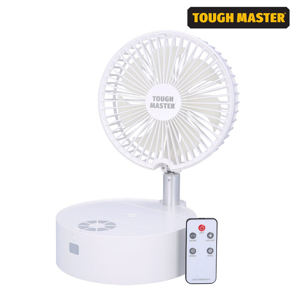 Akumuliatorinis ventiliatorius, USB, UK BRAND, TOUGH MASTER® TM-WF72TH kaina ir informacija | Ventiliatoriai | pigu.lt