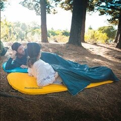 Самонадувающийся коврик для сна Naturehike, желтый, L цена и информация | Туристические матрасы и коврики | pigu.lt