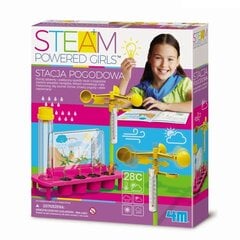 Mokslinis rinkinys 4M Steam Powered Kids Orų stotis kaina ir informacija | Lavinamieji žaislai | pigu.lt