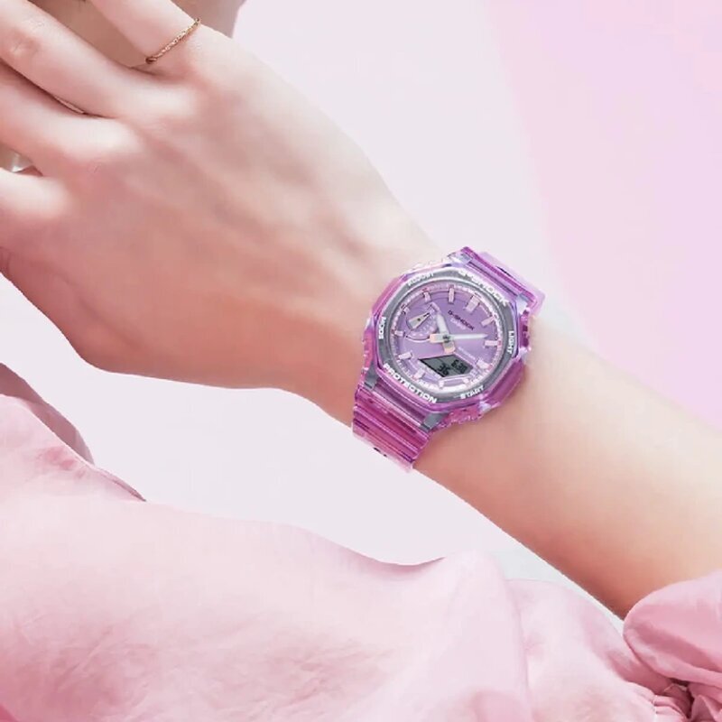 Laikrodis moterims Casio G-shock Original mini Casioak S Series GMA-S2100SK-4AER kaina ir informacija | Moteriški laikrodžiai | pigu.lt