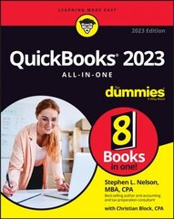 QuickBooks 2023 All-in-One For Dummies цена и информация | Книги по экономике | pigu.lt