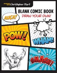 Blank Comic Book: Draw Your Own! цена и информация | Книги для подростков  | pigu.lt