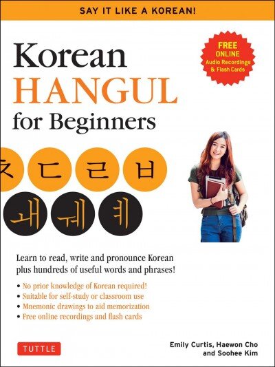 Korean Hangul for Beginners kaina ir informacija | Užsienio kalbos mokomoji medžiaga | pigu.lt