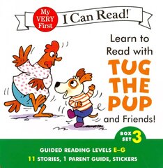 Learn to Read with Tug the Pup and Friends! Box Set 3: Levels Included: E-G, Box set 2 цена и информация | Книги для подростков и молодежи | pigu.lt