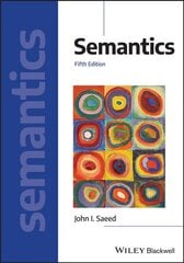 Semantics, 5th Edition цена и информация | Пособия по изучению иностранных языков | pigu.lt