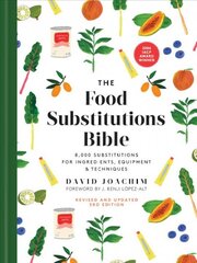 Food Substitutions Bible: 8,000 Substitutions for Ingredients, Equipment & Techniques 3rd edition цена и информация | Книги рецептов | pigu.lt