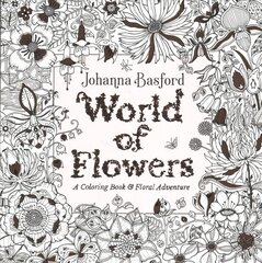 World of Flowers: A Coloring Book and Floral Adventure цена и информация | Книги для подростков и молодежи | pigu.lt