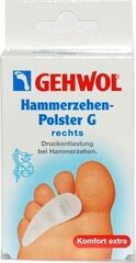 GEHWOL P-Gel aizsargpolsteris G lielā pirksta deformācijai 1gab. (1026900) цена и информация | Первая помощь | pigu.lt