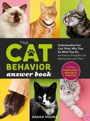 Cat Behavior Answer Book, 2nd Edition: Understanding How Cats Think, Why They Do What They Do, and How to Strengthen Your Relationship kaina ir informacija | Saviugdos knygos | pigu.lt