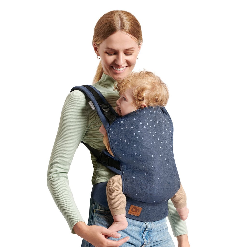 Kinderkraft nešioklė Nino Confetti Denim цена и информация | Nešioklės | pigu.lt