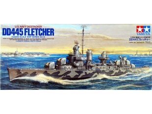 Laivo konstruktorius Tamiya US Navy Destroyer USS Fletcher DD-445 78012 kaina ir informacija | Konstruktoriai ir kaladėlės | pigu.lt