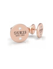 Элегантные бронзовые серьги-гвоздики с прозрачными кристаллами Guess Swarovski UBE79050 sGU1459 цена и информация | Серьги | pigu.lt