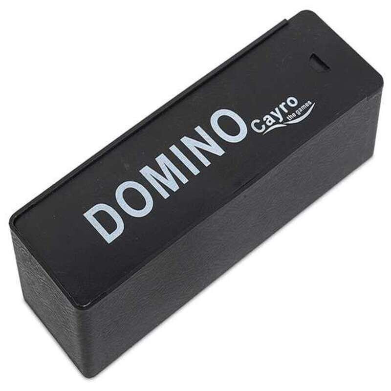 Žaidimas Domino Cayro, juodas, ES, PT, EN, FR, IT, DE цена и информация | Stalo žaidimai, galvosūkiai | pigu.lt