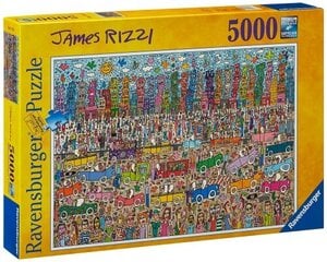 Dėlionė Ravensburger James Rizzi, 5000 d kaina ir informacija | Dėlionės (puzzle) | pigu.lt