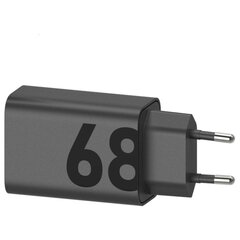 Motorola TurboPower 68W Wall Charger 6.5A + USB-C Cable цена и информация | Зарядные устройства для телефонов | pigu.lt