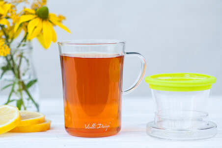 Amo puodelis su filtru, 300 ml цена и информация | Taurės, puodeliai, ąsočiai | pigu.lt