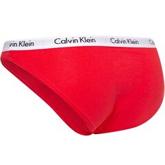 Kelnaitės moterims Calvin Klein, raudonos цена и информация | Трусики | pigu.lt