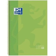 ноутбук Oxford European Book Apple Зеленый A4 5 штук цена и информация | Канцелярские товары | pigu.lt