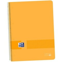 ноутбук Oxford Live&Go Оранжевый A4 5 штук цена и информация | Kanceliarinės prekės | pigu.lt